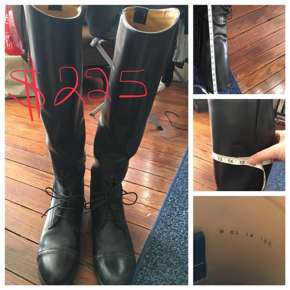 English Riding Boots (Ladies, EUC, leather)
